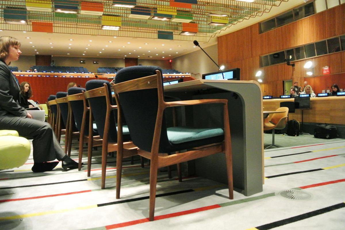 Finn Juhl UN Trusteeship Council Chamber